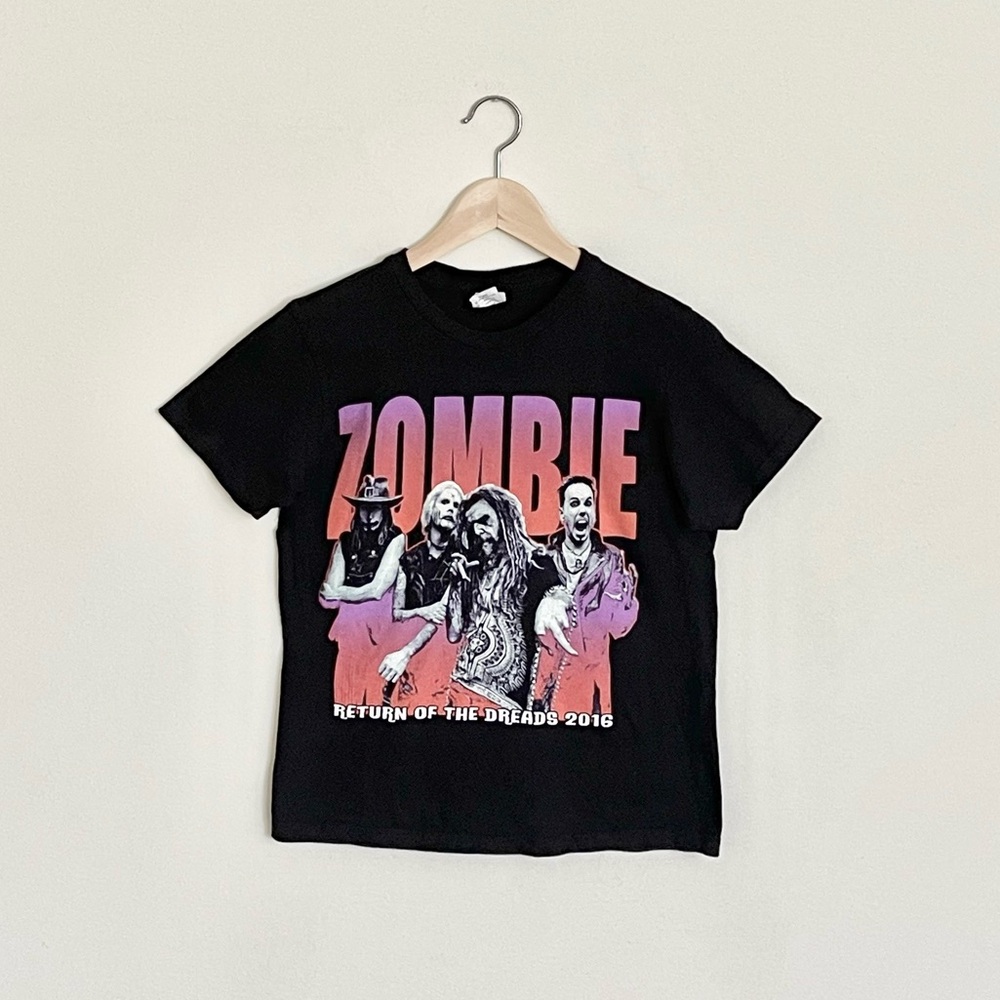 Rob Zombie 2016 Return of the Dreads Tour Black Concert T Shirt Women’s Small